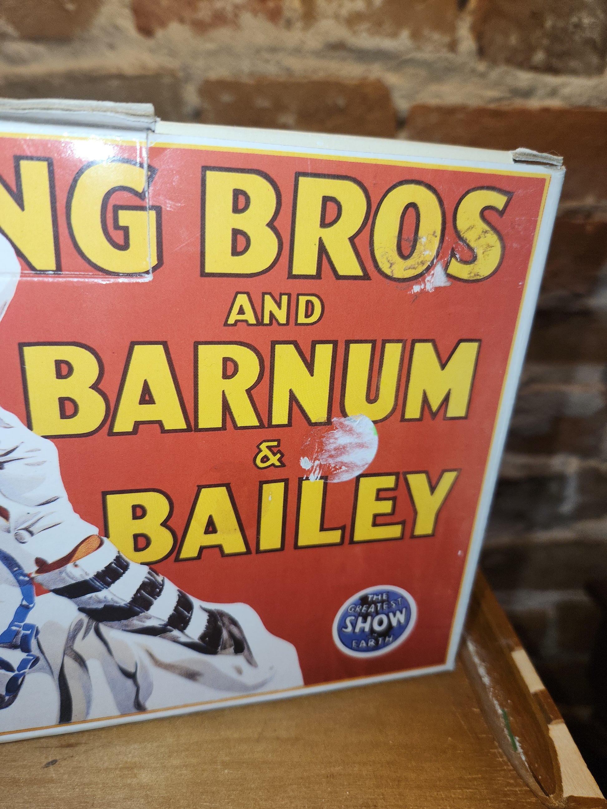 Vintage Lefton Roadside USA Billboards Ringling Brothers Barnum & Bailey #10520 1996 bb7