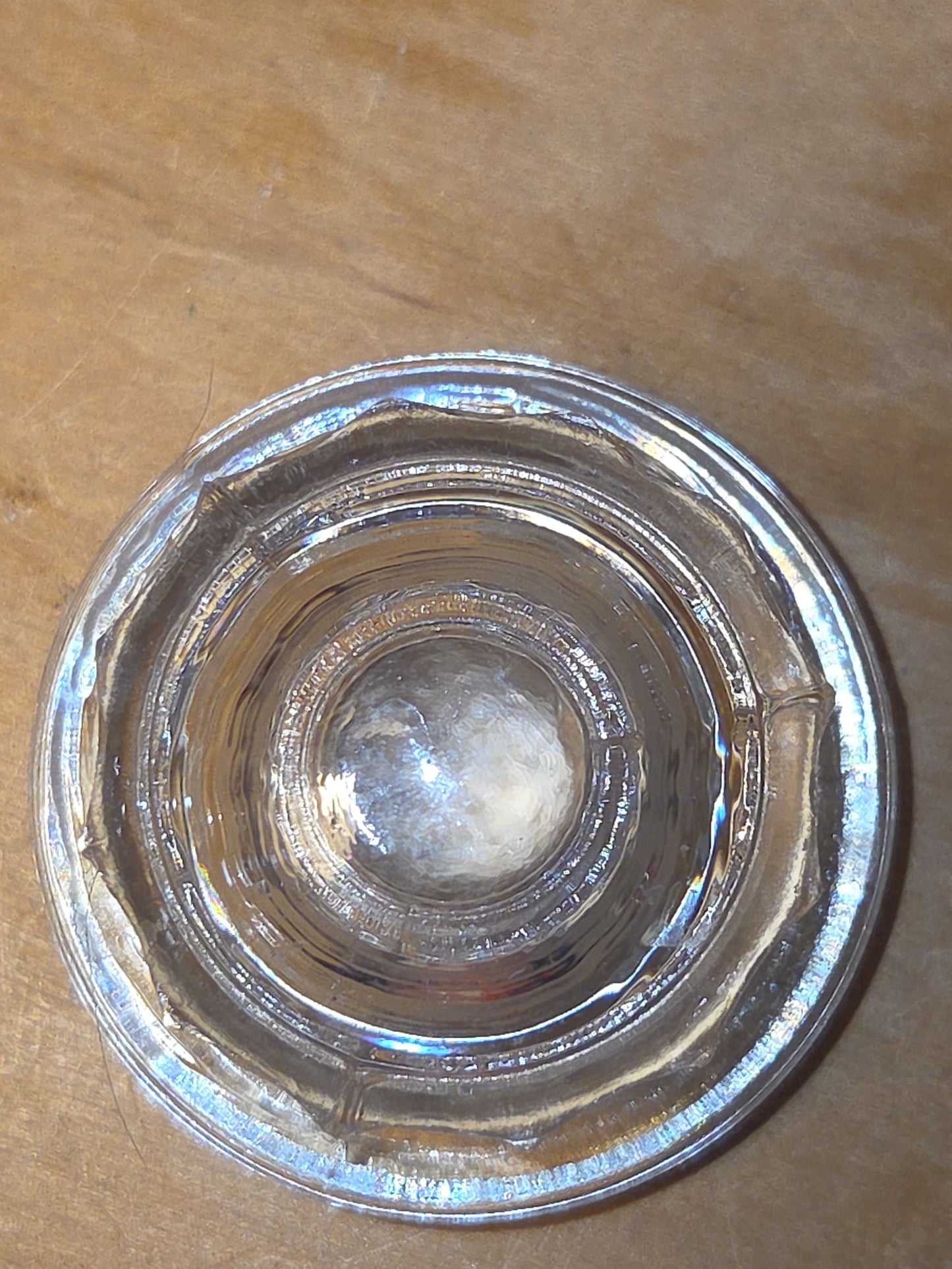 Anyique US Glass Dakota Clear Glass Square Container with Ground Polished Lid 4 1/2" sj4