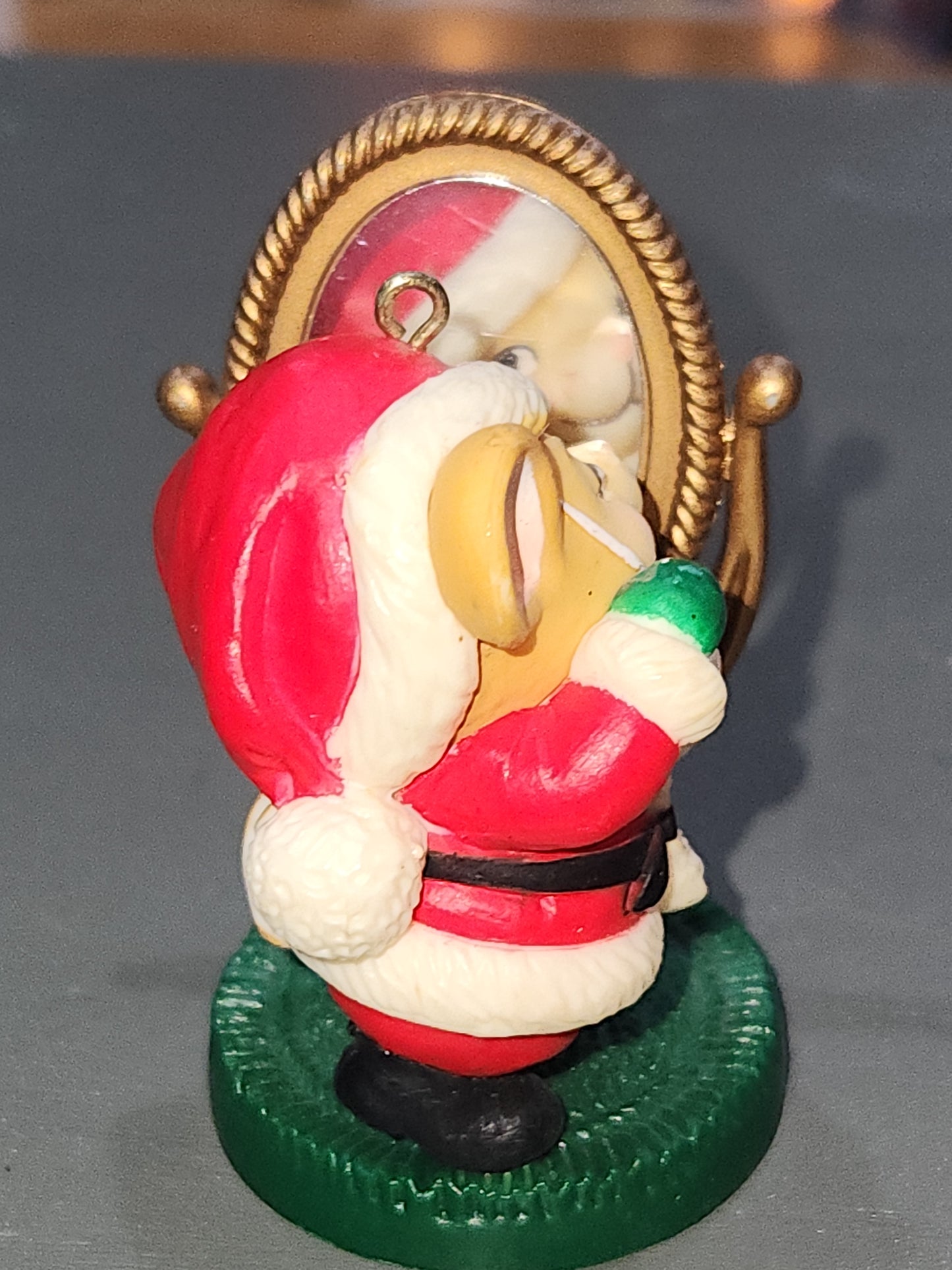Vintage Avon Ornament Melvin P Merrymouse Christmas Mirror 1982 NO BOX av03 CLEARANCE