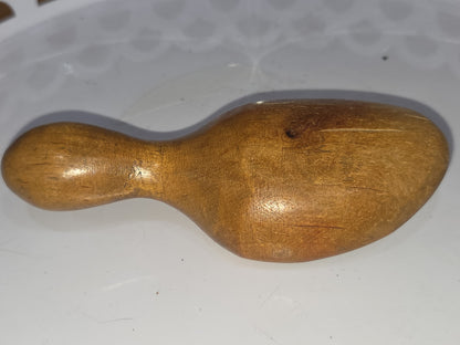 Antique Wooden Foot-Form Pat Nov 1907 Sock Darner Hand Stiching Knitting Vintage vss7