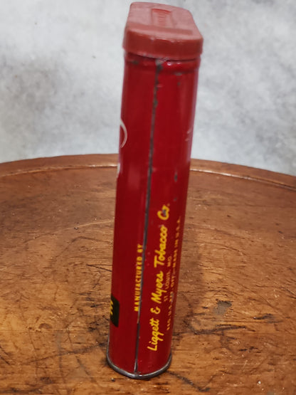 Vintage Tobacco Velvet pipe and cigarette 1 1/2 oz Kentucky tin977