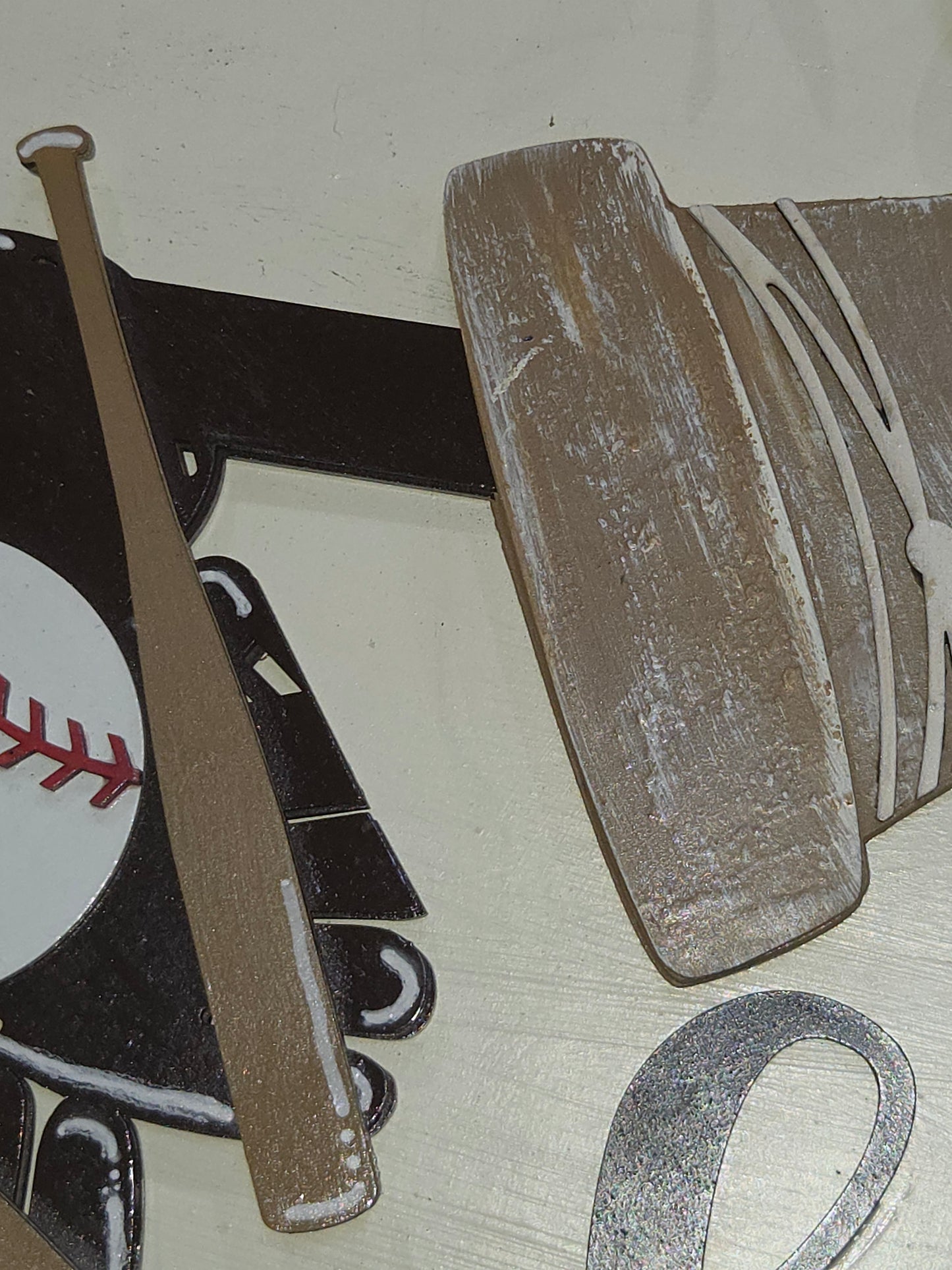 Baseball Summer Insert for Interchangeable Pot Spilling Door Sign *Sign Sold Seperately*
