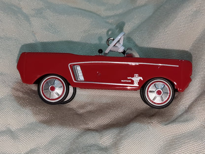 Vintage Hallmark Keepsake Ornament 1964 1/2 Ford Mustang 13th in Kiddie Car Classics Series 2006 HH410