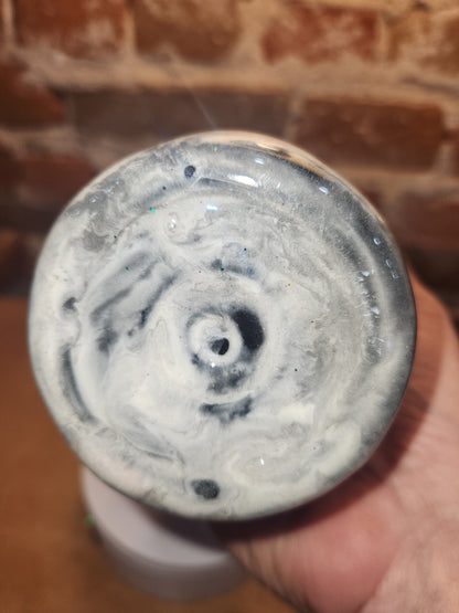 20 ounce stainless steel, Insulated, alcohol ink art Tumbler Red Grey White AS IS CLEARANCE ai23