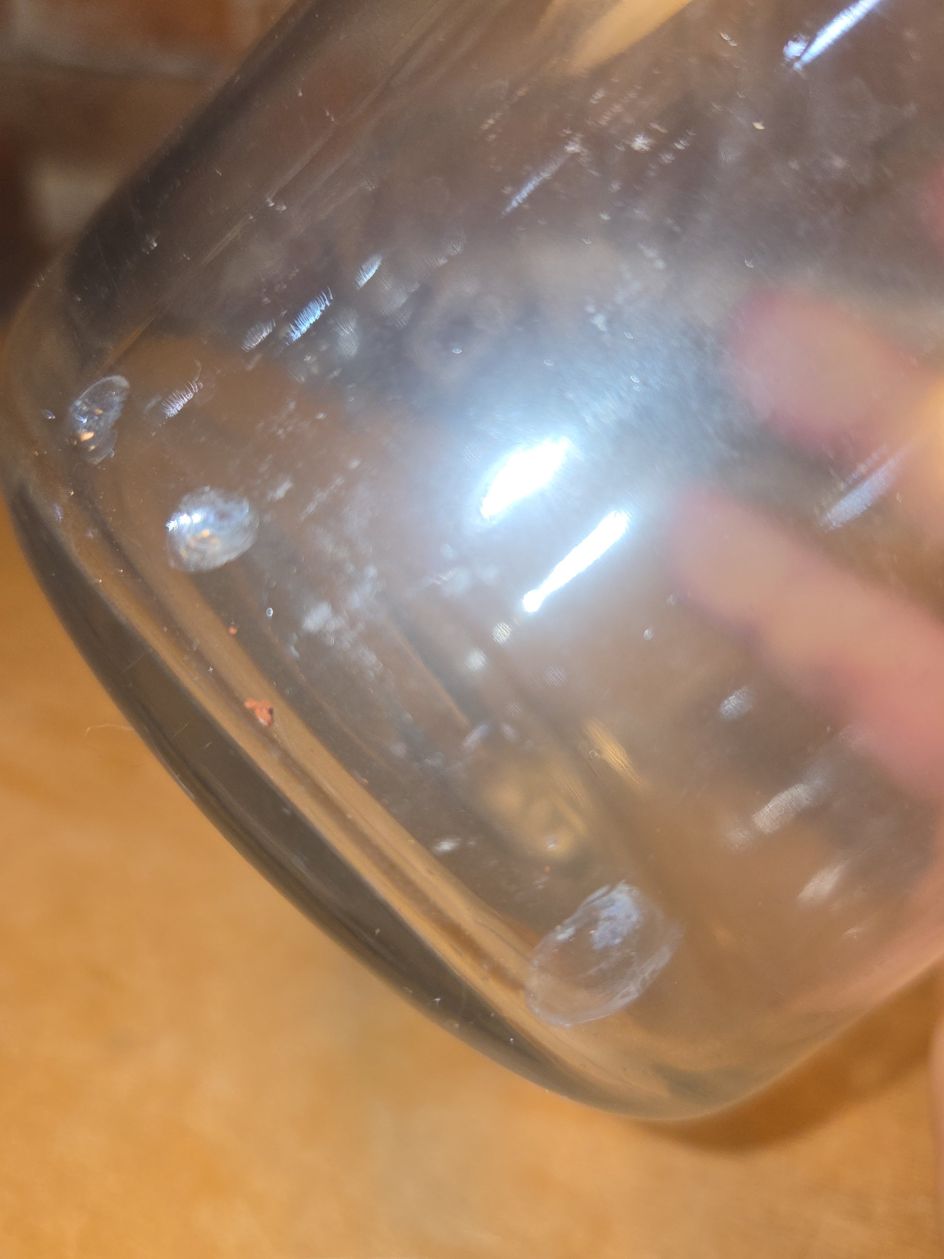 Vintage Ball Quart Jar Ideal Pat'd July 14, 1908 Clear Glass with Wire Bail and Glass Lid jar076