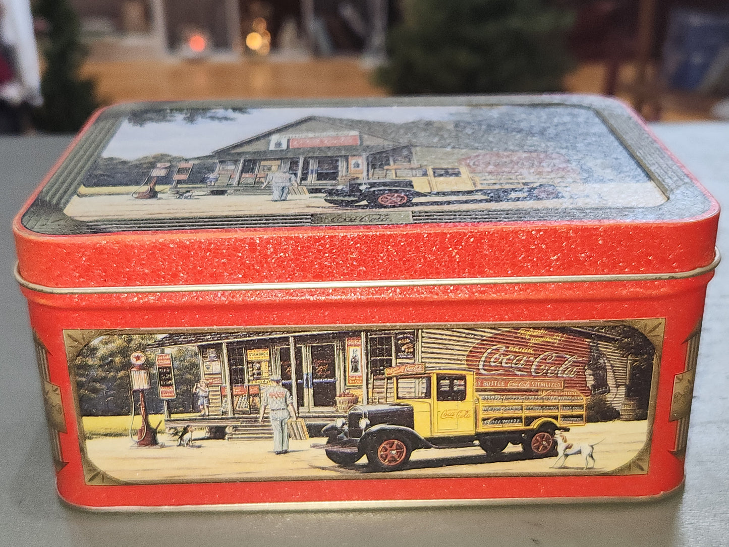 Vintage Tin Coca-Cola Smith’s Grocery Pam Renfroe cct68
