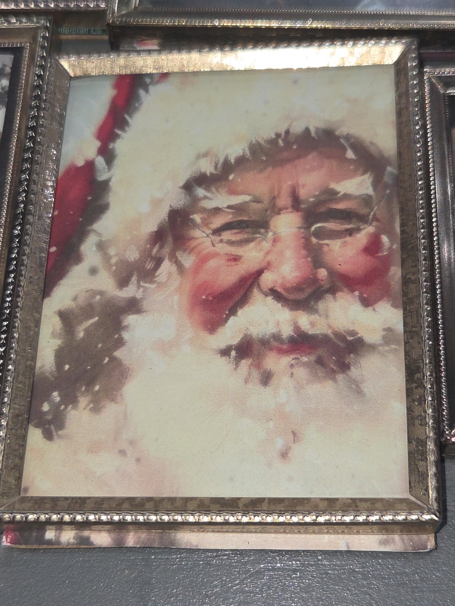 Vintage Photo Frames and Hinged Frame 7 Pieces fa9