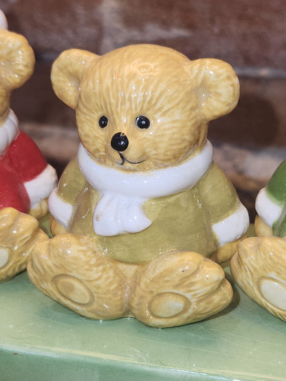 Houston Harvest Three Bears Ceramic Box Winter Stars tb76