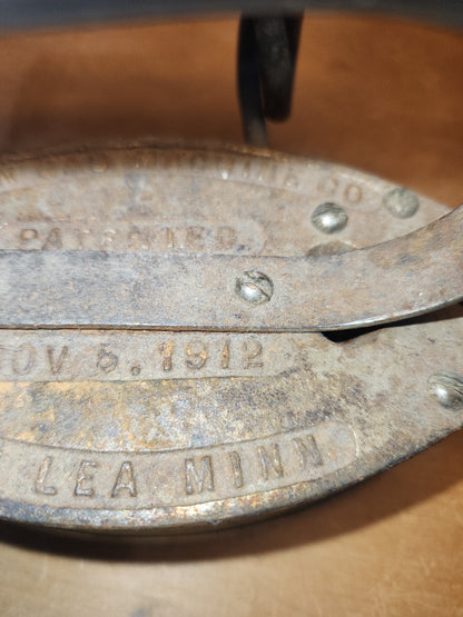 Antique Gasoline Powered Sad Iron American Gas Machine Co. Albert Lea Minnesota Patented 1912 si3