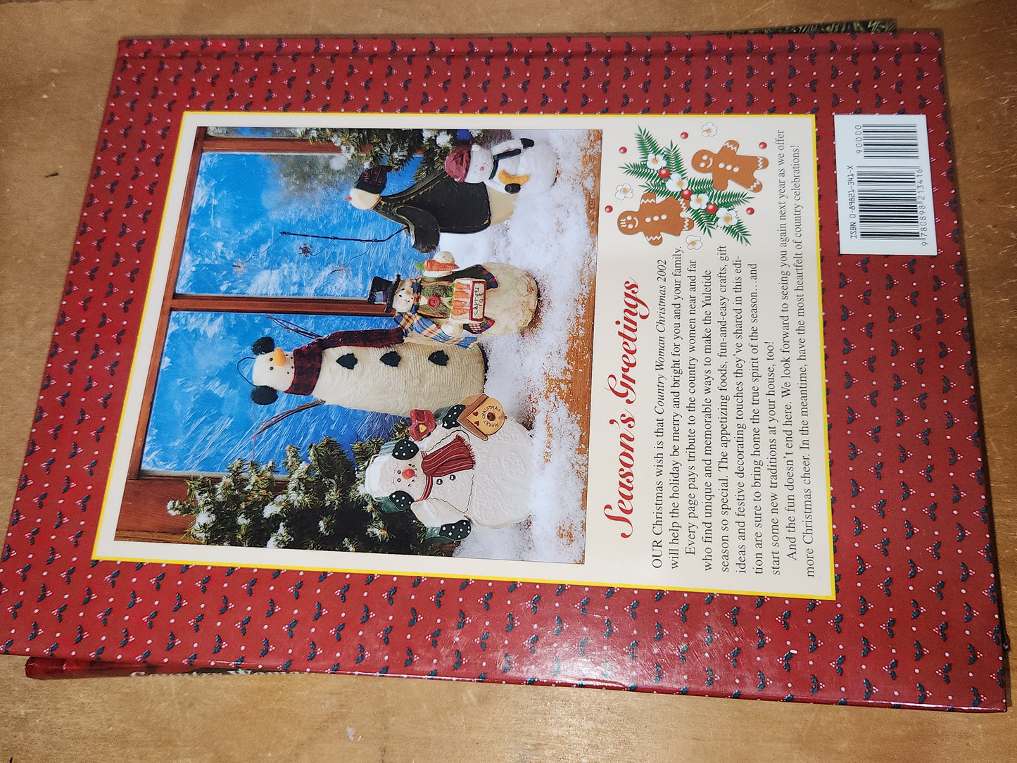 Vintage Books Country Woman Christmas Set of 7 1996-1997 and 1999-2003 Missing 1998