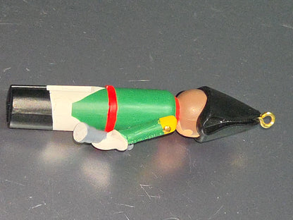 Vintage Hallmark Keepsake Ornament Miniature Clothespin Captain ornament 5th in Series 1986 hos5
