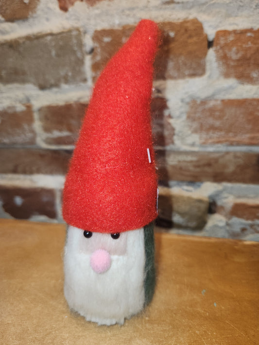 7" Gnome Merry Christmas Red Green White Beard gn16