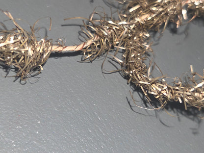 Antique Wire Tinsel Garland AS IS hg6
