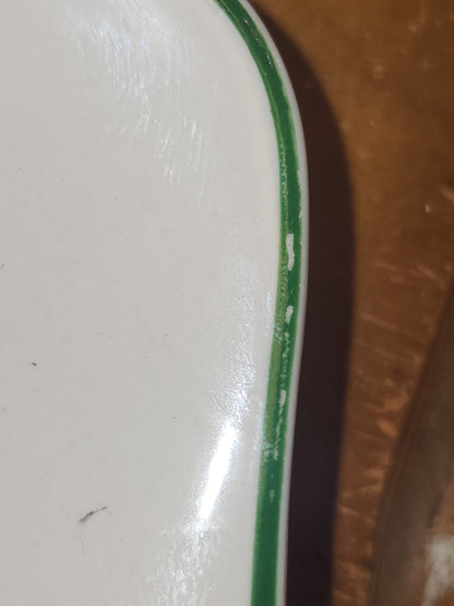 Spode 12" Dessert Tray Mince Pie Plate Christmas Tree Pattern 2008 Made in China sp01