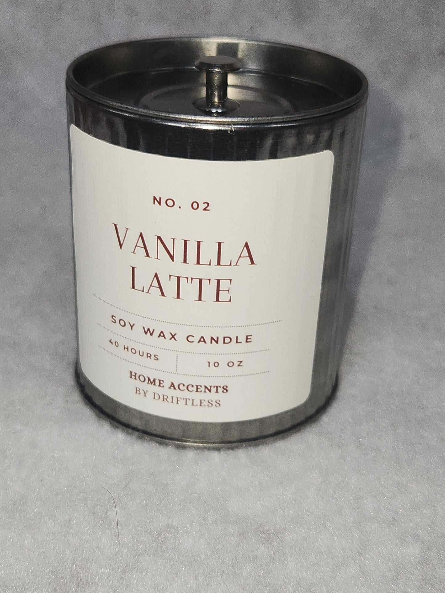 Home Accents Soy Wax Candle 10 oz Vanilla Latte vlc