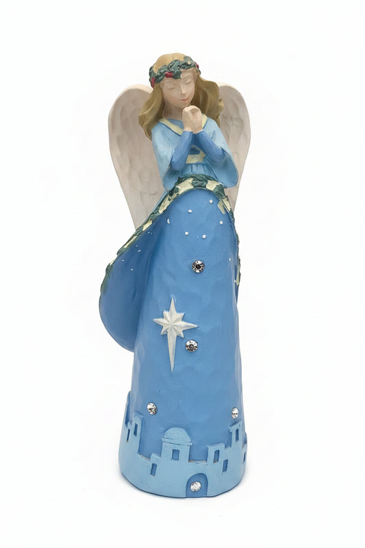 Angelstar Christmas Star Jewel of Faith Angel Resin Bethlehem Christmas Star an03