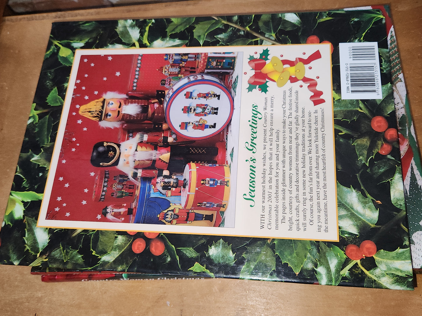 Vintage Books Country Woman Christmas Set of 7 1996-1997 and 1999-2003 Missing 1998