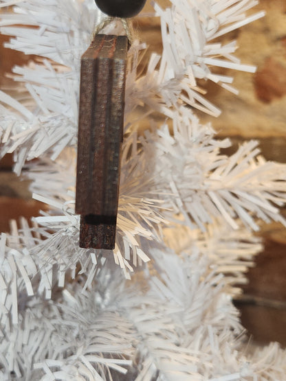 Wooden Nebraska Car Charm Rear-view Mirror Ornament no12