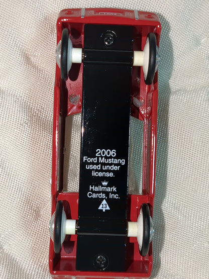 Vintage Hallmark Keepsake Ornament 1964 1/2 Ford Mustang 13th in Kiddie Car Classics Series 2006 HH410
