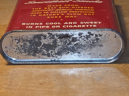 Vintage Tobacco Tin Velvet Pipe and Cigarette Ligget & Myers EMPTY tin712