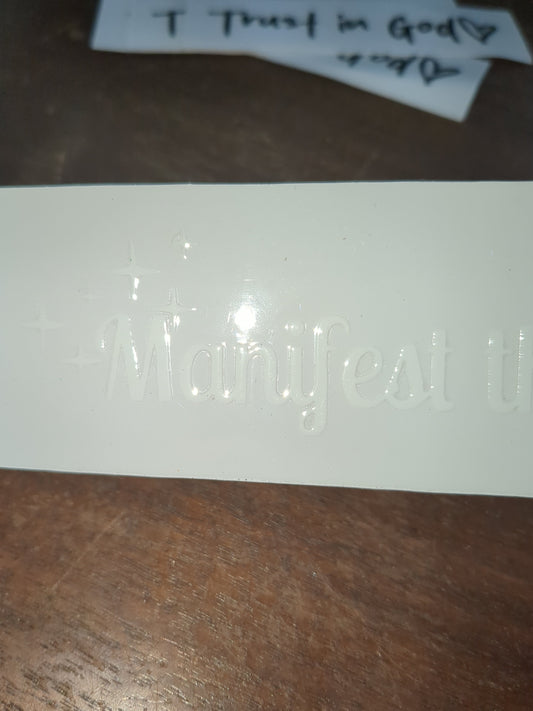 Mirror decal Manifest that $"$- d30