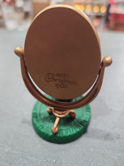 Vintage Avon Ornament Melvin P Merrymouse Christmas Mirror 1982 NO BOX av03 CLEARANCE