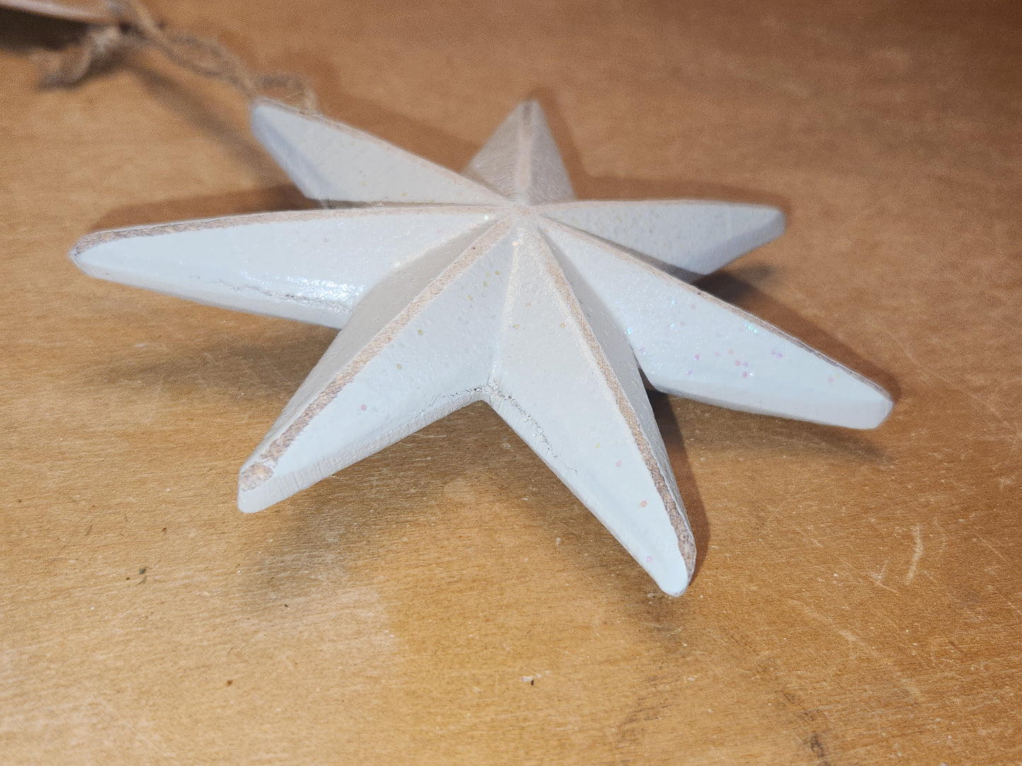 Moravian Star Ornament cream st90