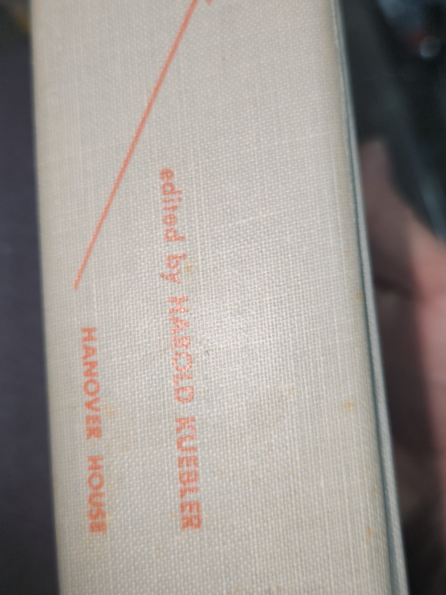 Vintage Hardcover The Treasury of Science Fiction Classics Harold Kuebler Hanover House NO Dust Jacket 1954 vb91