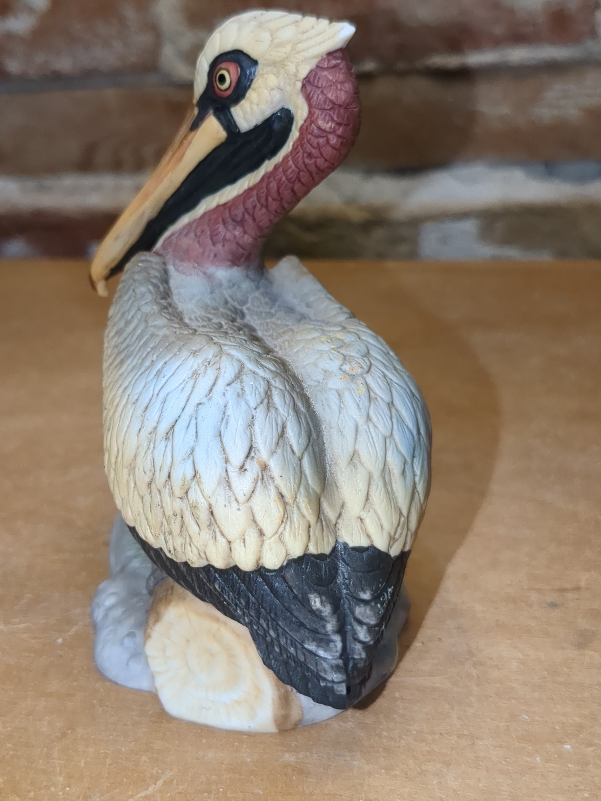 Vintage Lefton China Pelican Figurine Hand Painted 07222 bf7