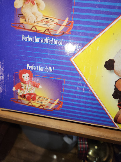 Vintage Radio Flyer Original Little Red Wagon No. 551 Sled New in Box
