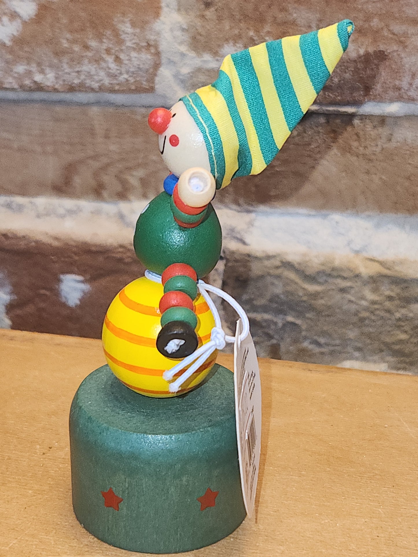 Elf Wooden Push Puppet pp2