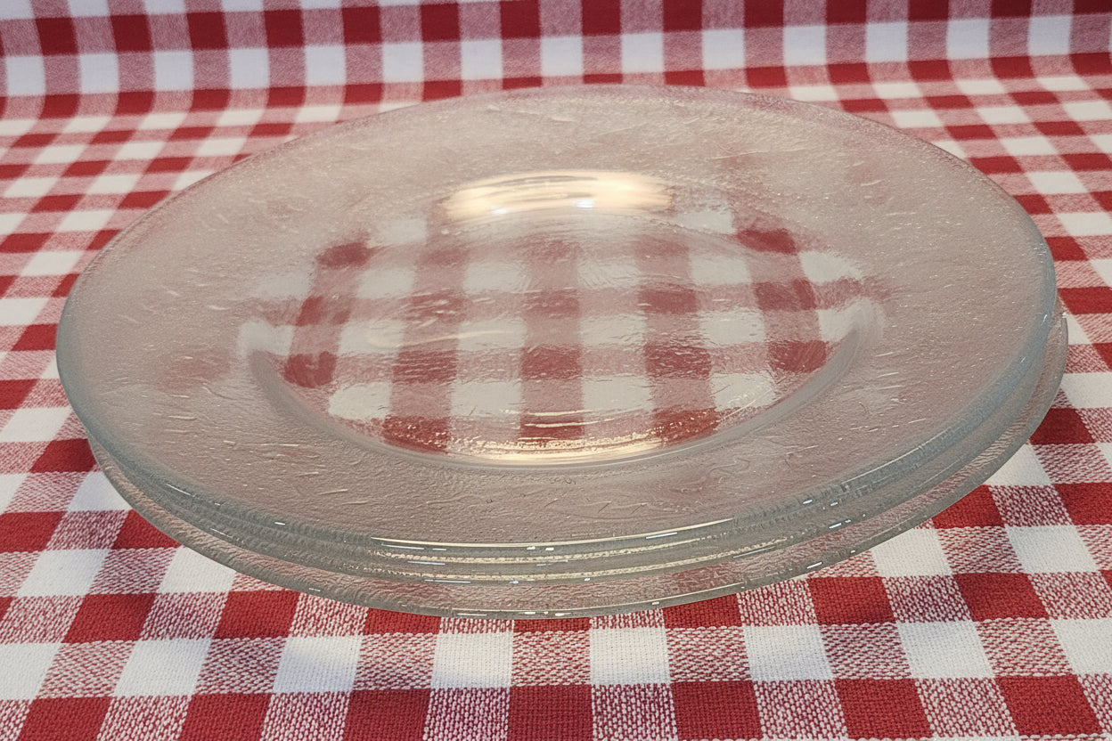 Vintage Frosted Embossed Coca-Cola Tableware Set for 4 Plates, Bowls, Mugs Discontinued ccset