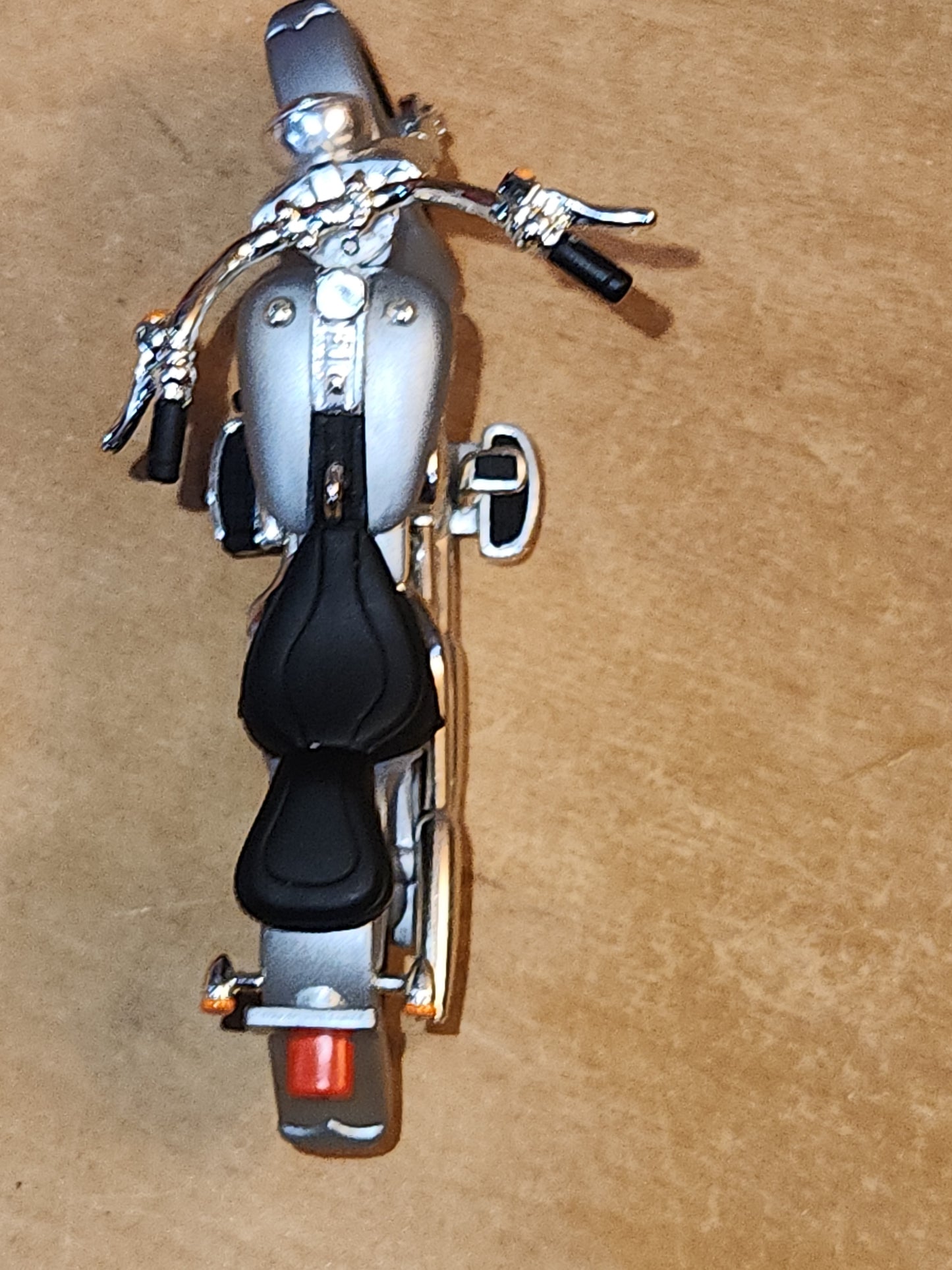 Vintage Hallmark Keepsake Ornament Harley Davidson Fat Boy with Box #2 Motorcycle Milestones Series 2000 ho71