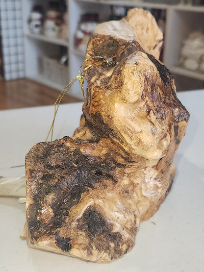 Large Grotto nativity made from Roots of the olive wood tree. Made in Bethlehem. N1