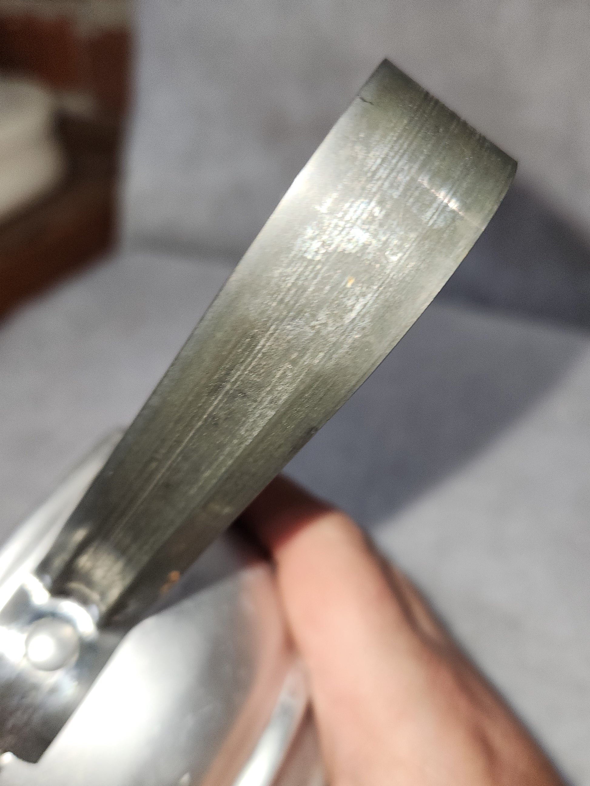 Vintage Foley Small Aluminum Flour Sifter squeeze handle 1 to 2 cup Pat. NO 2322676 fs7