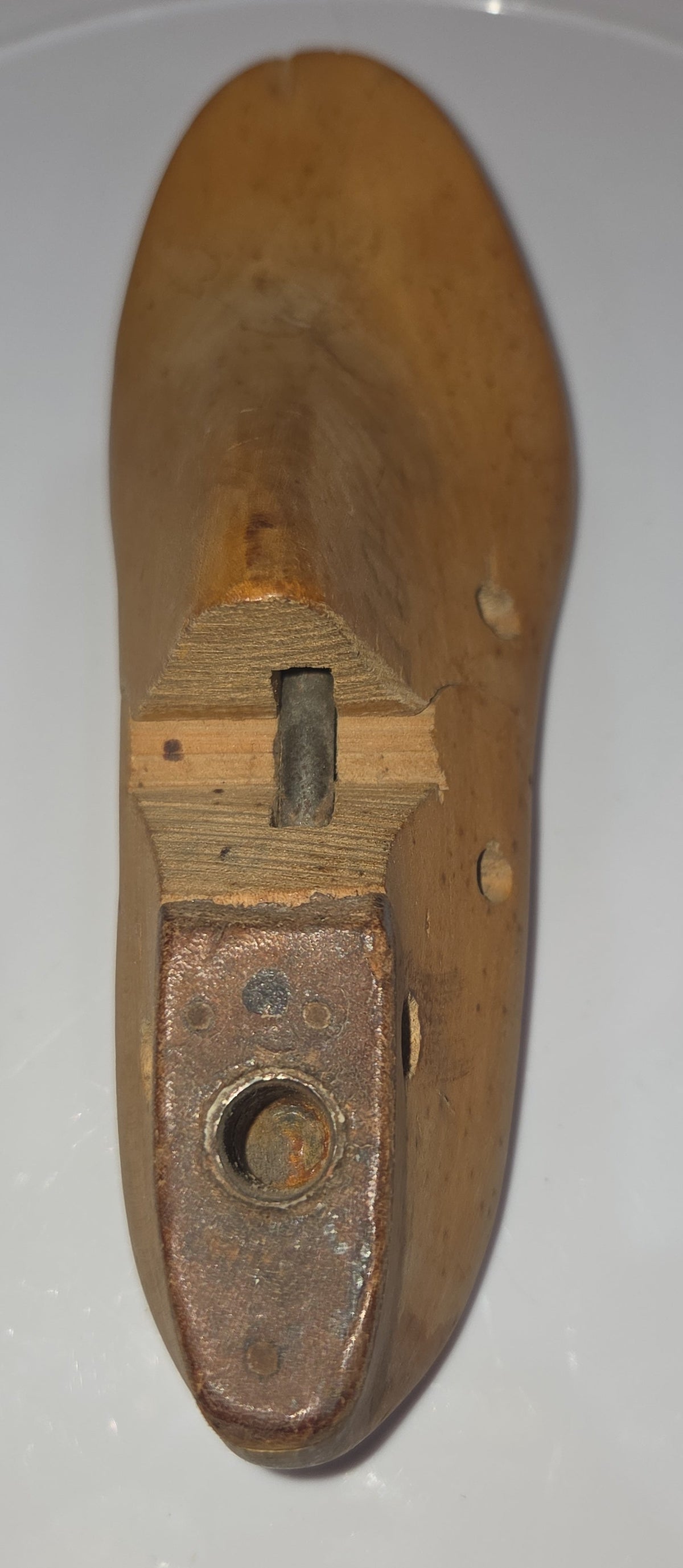 Vintage Shoe Mold – Antique Cobbler Tool for Rustic Farmhouse Display As Is
