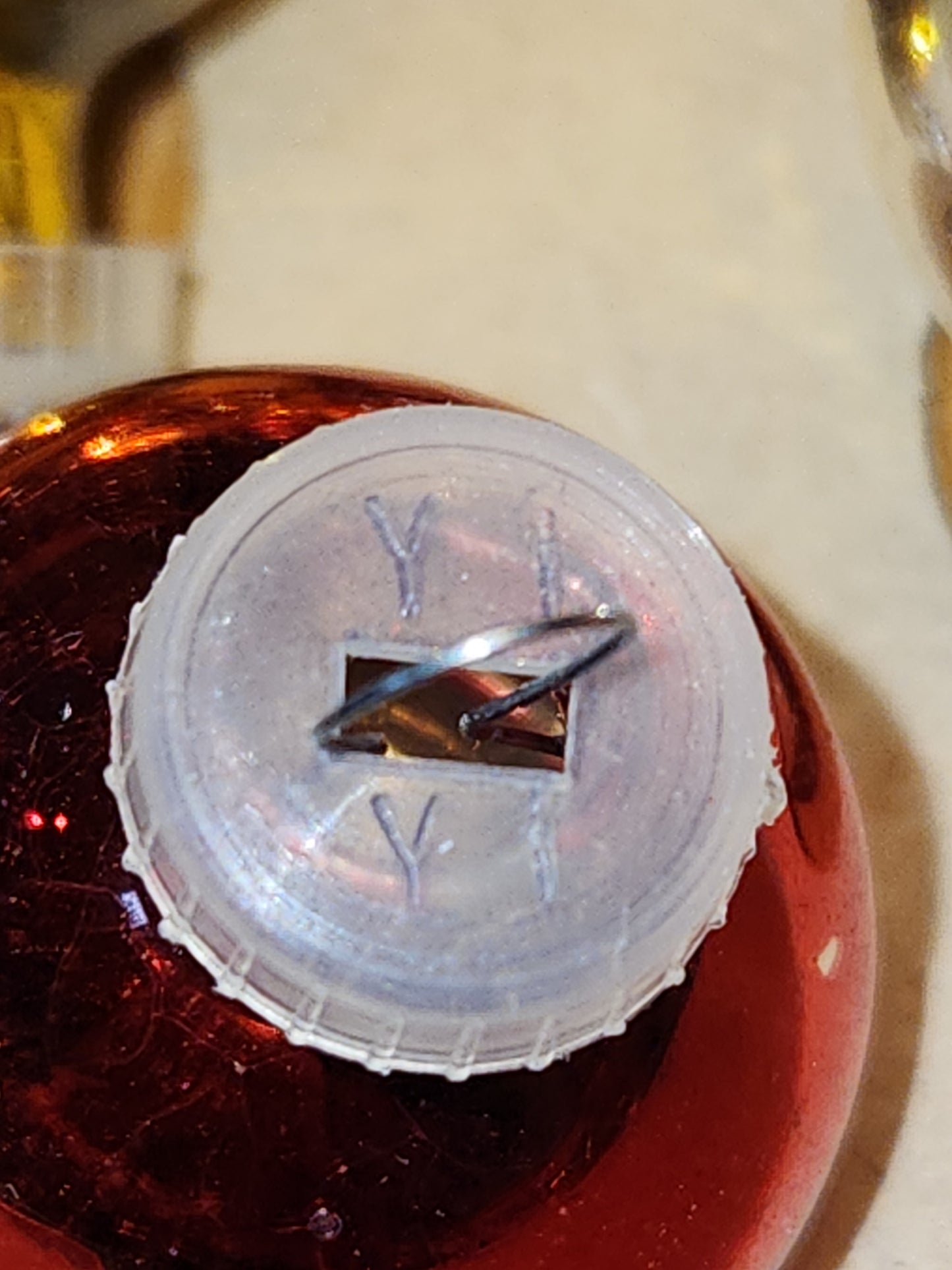 Vintage Mercury Glass Feather Tree Ornaments 24 Pieces Plastic Tops