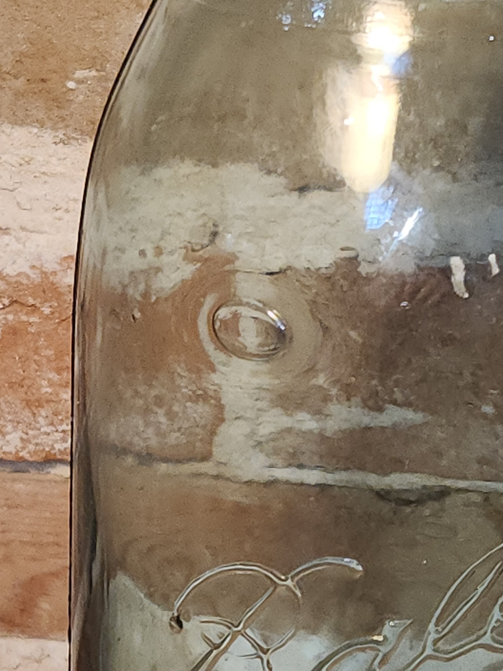 Antique 1/2 Gallon Jar Ball Mason Cornflower Blue 1900-1910 AS IS Chip jar76