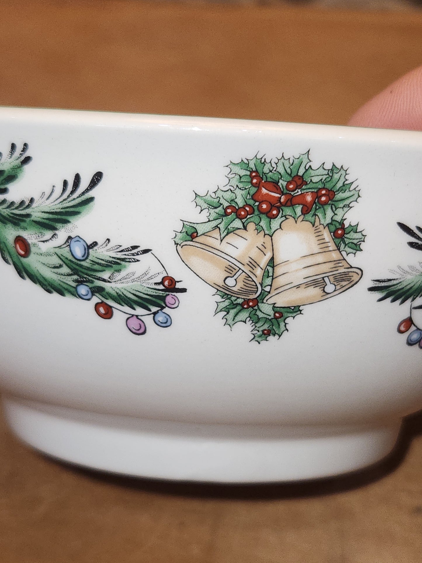 Spode 7" Small Bowl Christmas Tree Garland Pattern 2005 Made in China sp02