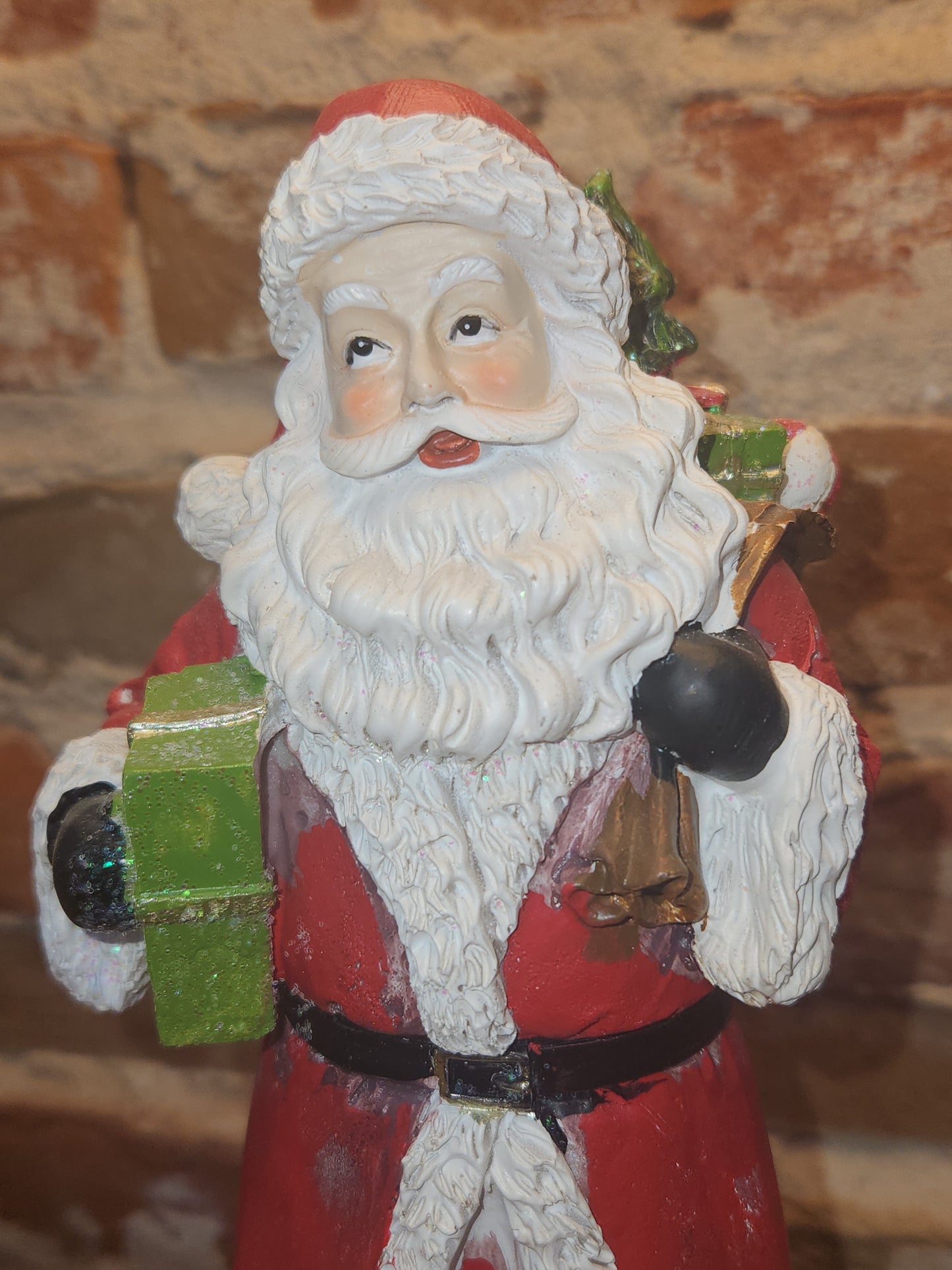 Santa Figurine Gift Santa Bag sf13