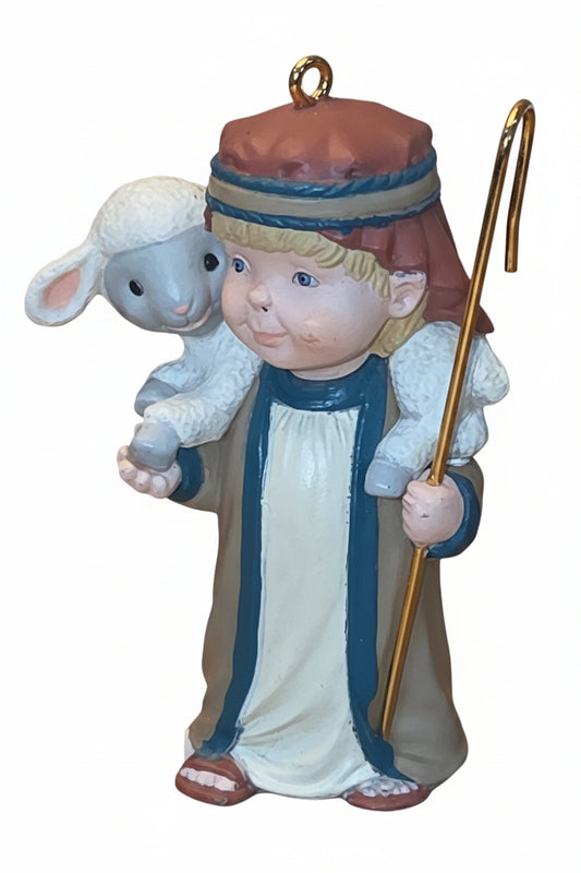 Vintage Hallmark Keepsake Ornament Helpful Shepherd Ornament 1994