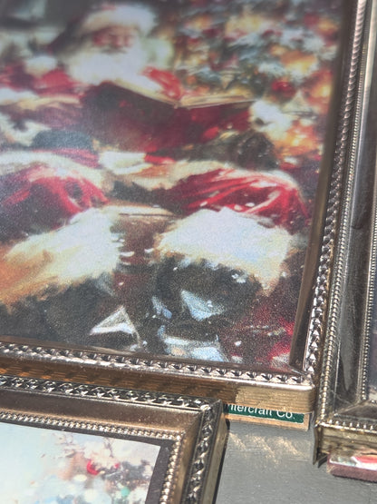 Vintage Photo Frames and Hinged Frame 7 Pieces fa9