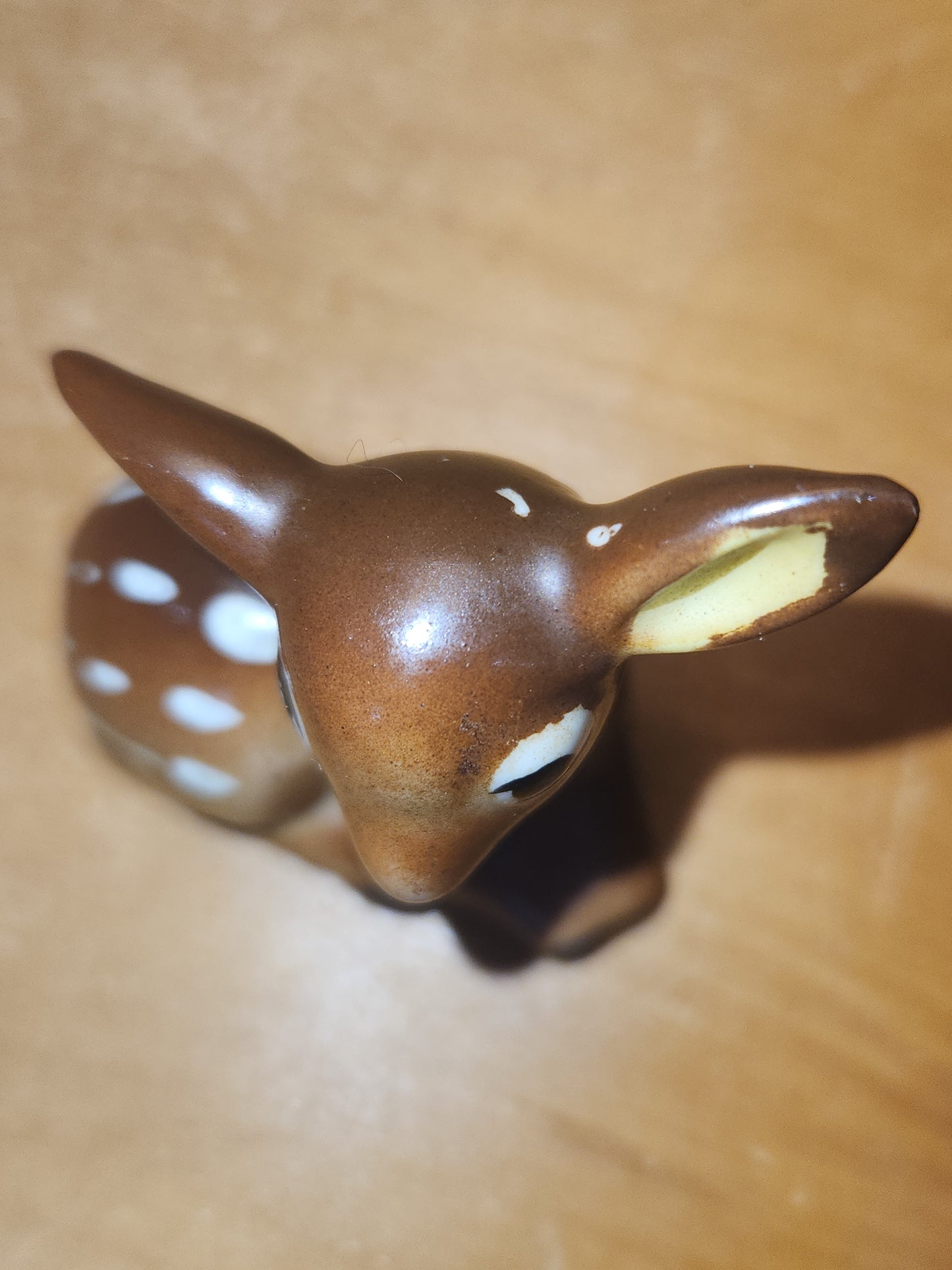 Vintage Ceramic Deer Fawn Calf Figure Japan df6