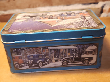 Vintage Tin Coca-Cola "Winter Scene” Pam Renfroe cct72