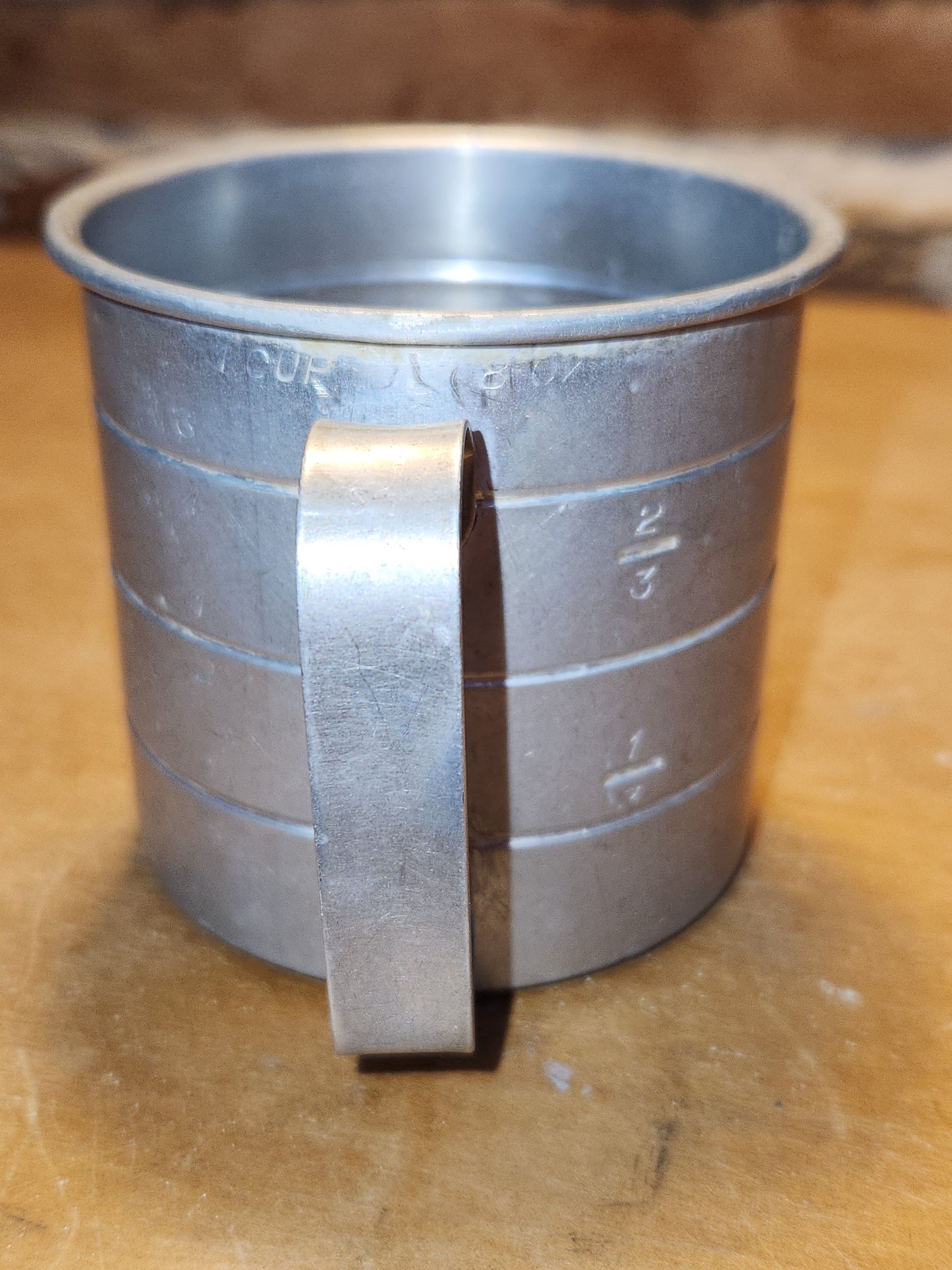 Vintage Aluminum Cup ac41