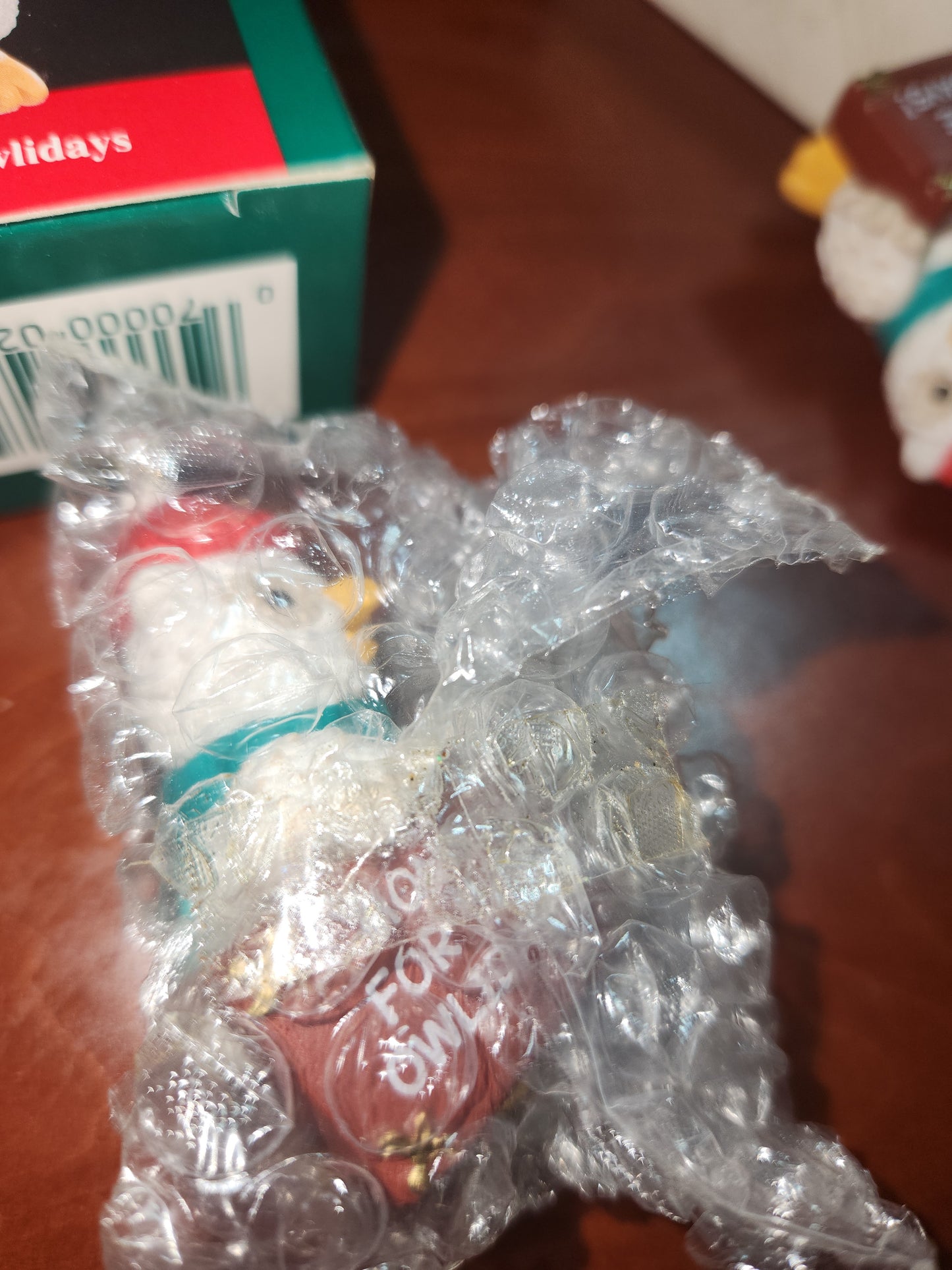 Vintage Hallmark Keepsake Ornament Home for the Owlidays 1990 UNOPENED Miniature