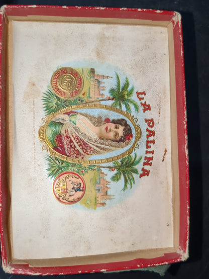 Vintage La Palina Mild Cigar Senators Box tin993