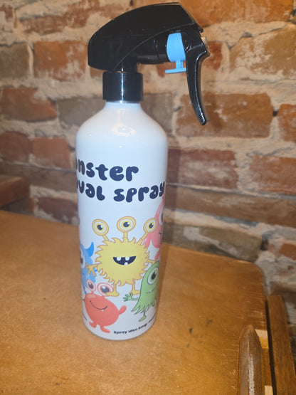Monster Removal Spray Empty Spray Bottle for Children to Scare Monsters Away and Tame Their Fear of Monsters. Sp1