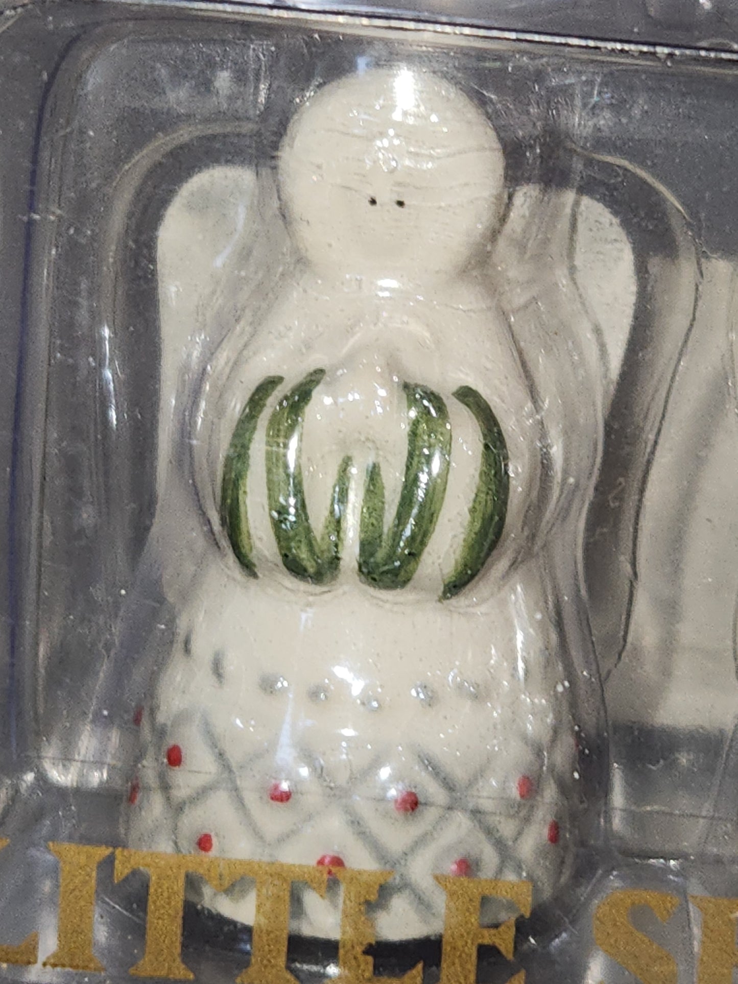 Mini Angel Salt Pepper Shaker Set Amscan Ceramic Christmas Table Setting sps7