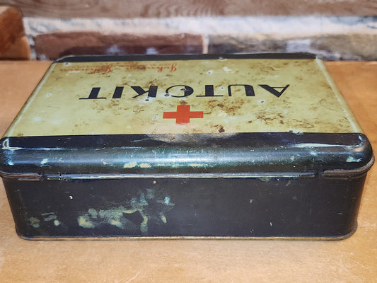 Vintage Antique Johnson & Johnson Tin Empty tin66